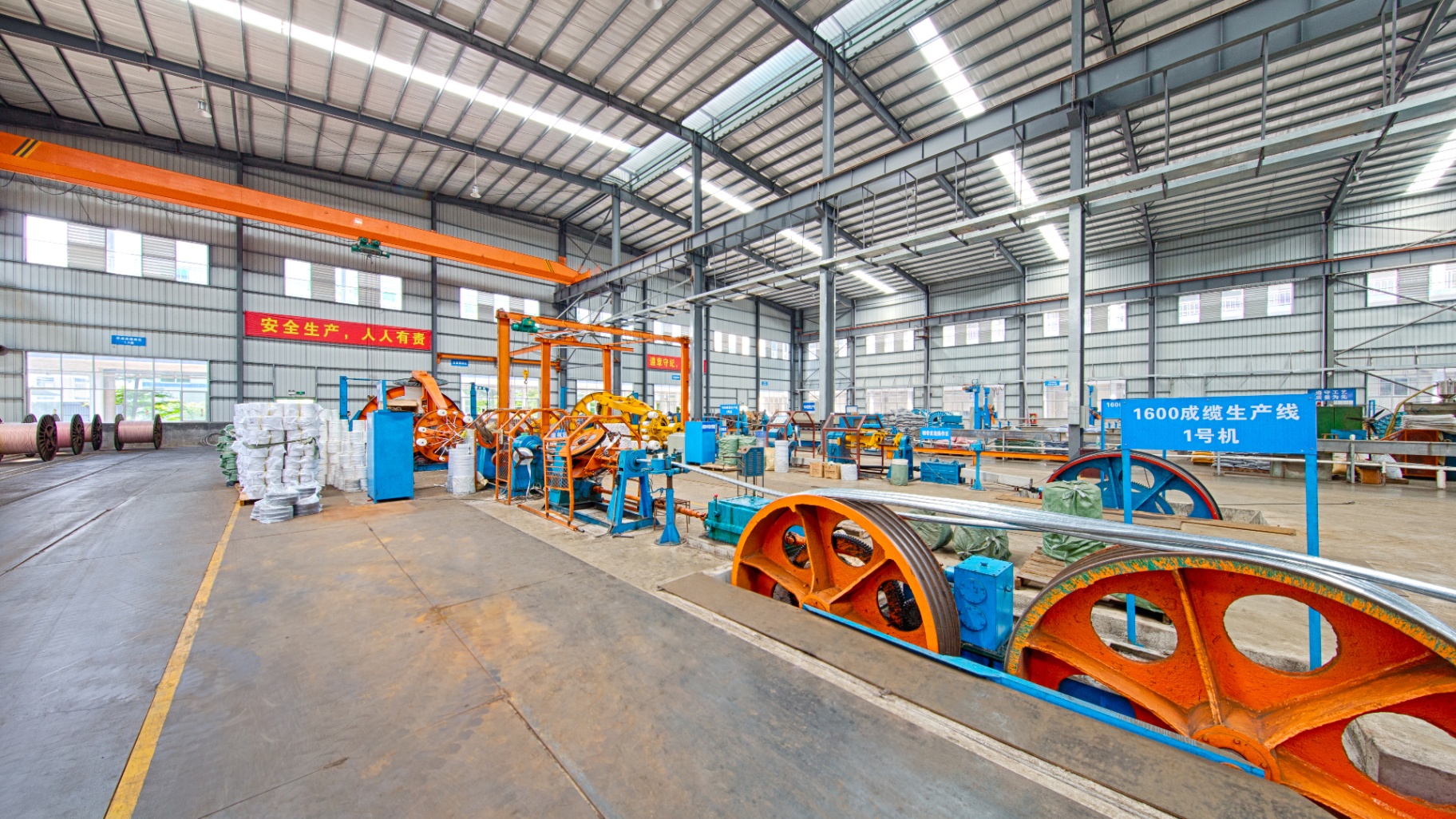 1600 mm laying-up line · machine #1